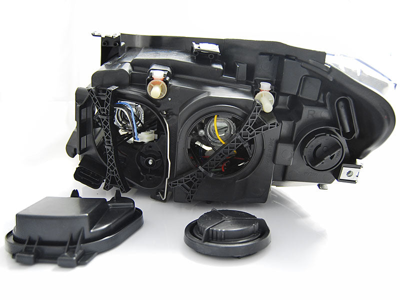 Tuning-Tec LED Angel Eyes Scheinwerfer für BMW X1 E84 09-12 schwarz
