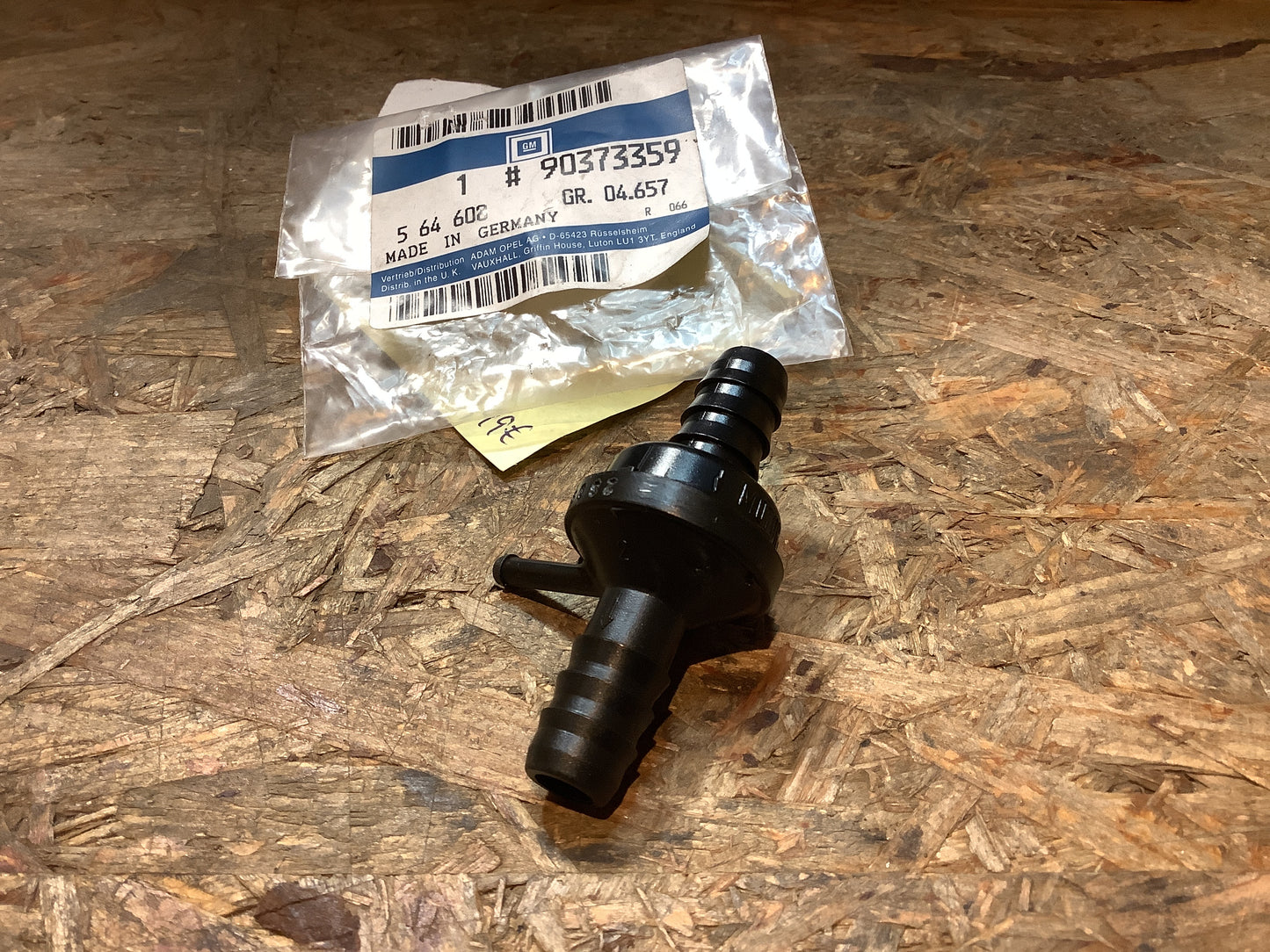 Opel Corsa B, Tigra A, Astra F Rückschlagventil Bremskraftverstärker Original GM NEU