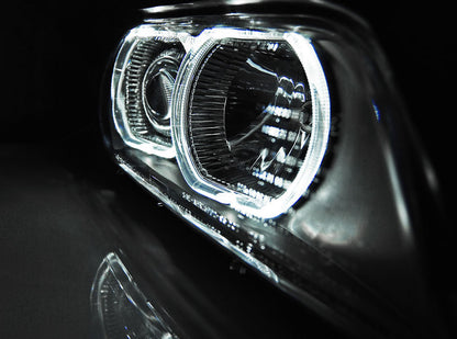 Tuning-Tec LED Angel Eyes Scheinwerfer für BMW 5er E39 95-03 Lim./Touring Schwarz