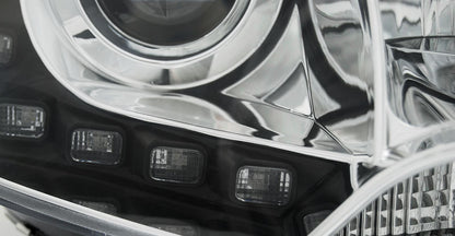 Tuning-Tec LED Tagfahrlicht Scheinwerfer für VW T5 GP (Facelift) 10-15 chrom