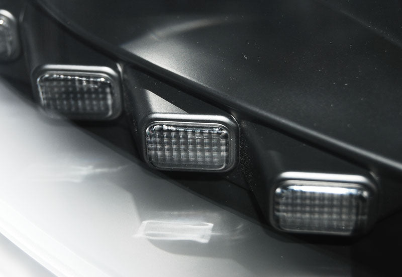 Tuning-Tec LED Tagfahrlicht Scheinwerfer für VW T5 GP (Facelift) 10-15 schwarz "All Black"