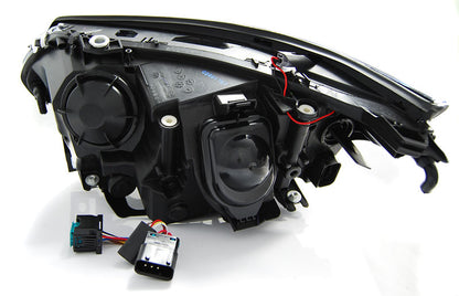 Tuning-Tec LED Angel Eyes Scheinwerfer für BMW 5er E60/E61 03-07 schwarz