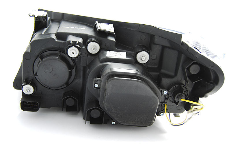 Tuning-Tec Xenon LED Tagfahrlicht Angel Eyes Scheinwerfer für BMW X1 E84 Facelift 12-14 schwarz