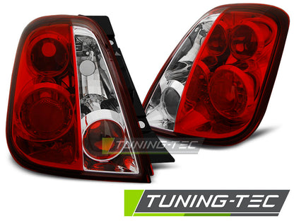 Tuning-Tec Rückleuchten für Fiat 500 07-20 rot/klar