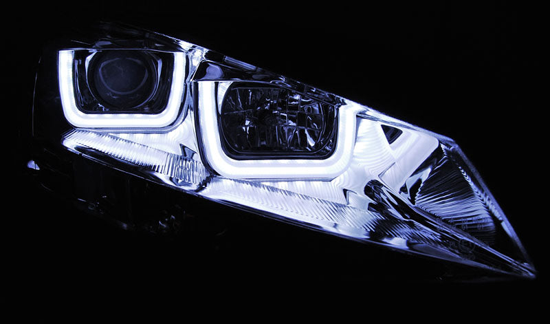 Tuning-Tec LED Tagfahrlicht Scheinwerfer für VW Golf 7 12-17 chrom