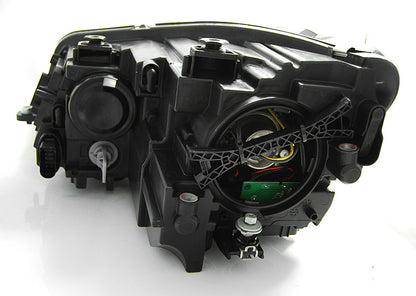 Tuning-Tec LED Tagfahrlicht Scheinwerfer für VW Touran 5T / Caddy 10-15 schwarz