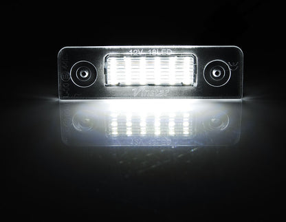 Tuning-Tec LED Kennzeichenbeleuchtung für Skoda Octavia 1Z 09-12 / Roomster 5J 06-10 kaltweiß
