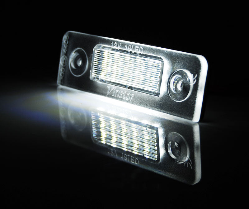 Tuning-Tec LED Kennzeichenbeleuchtung für Skoda Octavia 1Z 09-12 / Roomster 5J 06-10 kaltweiß