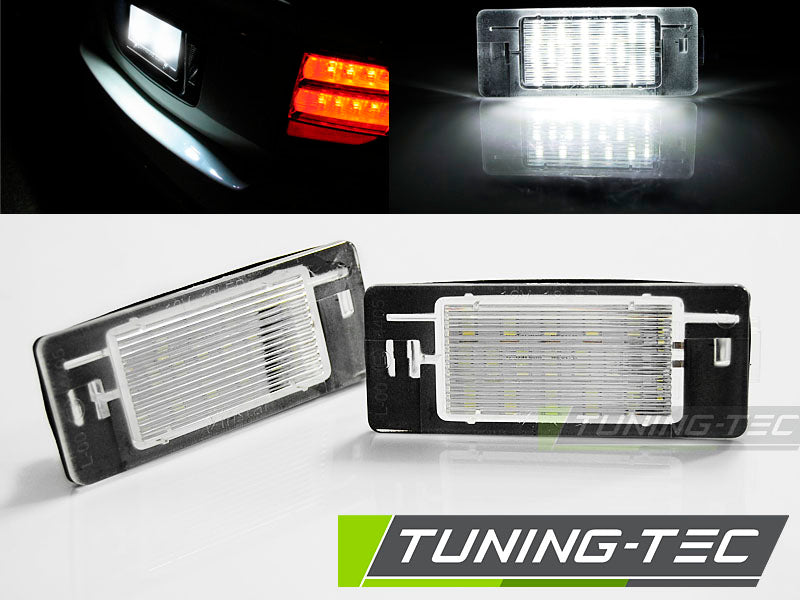 Tuning-Tec LED Kennzeichenbeleuchtung für Opel Vectra C Caravan 02-08 kaltweiß