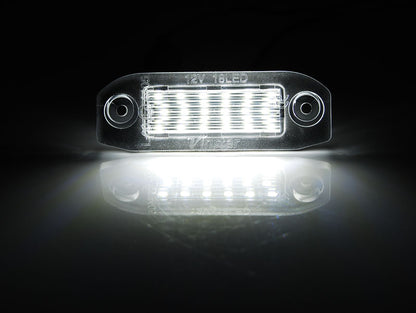 Tuning-Tec LED Kennzeichenbeleuchtung für Volvo S40 / V50 / S60 / V70 / S80 / XC60 / XC70 / XC90 LED kaltweiß