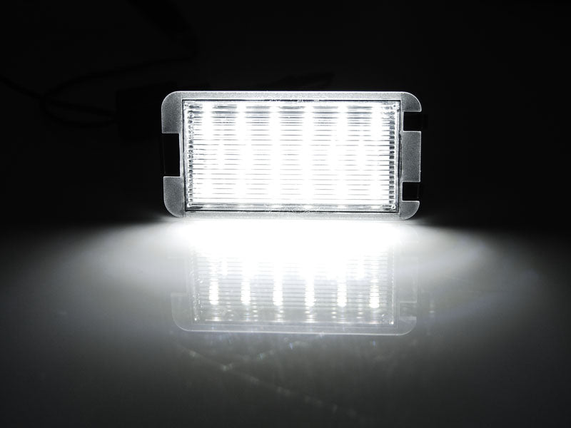 Tuning-Tec LED Kennzeichenbeleuchtung für Seat Ibiza 6K / Cordoba 6K / Leon 1M / Altea 5P / Arosa 6H/6HS / Toledo III kalt...