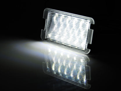 Tuning-Tec LED Kennzeichenbeleuchtung für Seat Ibiza 6K / Cordoba 6K / Leon 1M / Altea 5P / Arosa 6H/6HS / Toledo III kalt...