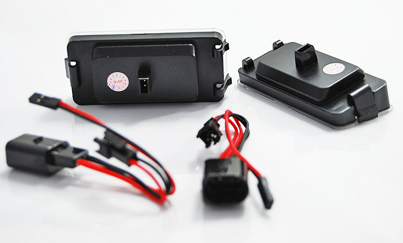 Tuning-Tec LED Kennzeichenbeleuchtung für Seat Ibiza 6K / Cordoba 6K / Leon 1M / Altea 5P / Arosa 6H/6HS / Toledo III kalt...