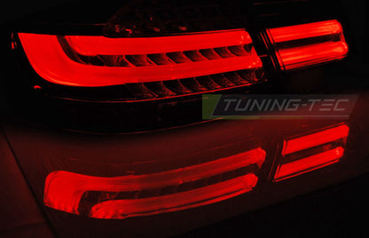 Tuning-Tec LED Lightbar Rückleuchten für BMW 3er E92 Coupe 06-10 rot/klar LCI Optik