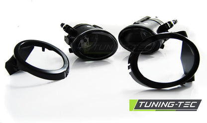 Tuning-Tec Nebelscheinwerfer für BMW 5er E39 / 3er E46 95-01 schwarz/rauch