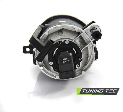 Tuning-Tec Nebelscheinwerfer für BMW 5er E39 / 3er E46 95-01 schwarz/rauch