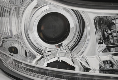 Tuning-Tec LED Tagfahrlicht Scheinwerfer für Skoda Octavia 2 (1Z Facelift) 09-12 chrom