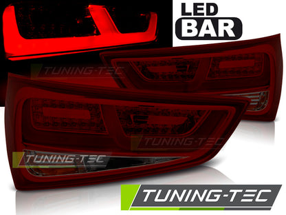 Tuning-Tec LED Lightbar Rückleuchten für Audi A1 (8J) 10-14 rot/rauch