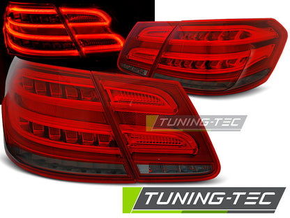 Tuning-Tec Voll LED Rückleuchten für Mercedes Benz E-Klasse W212 Limousine 09-13 rot/rauch
