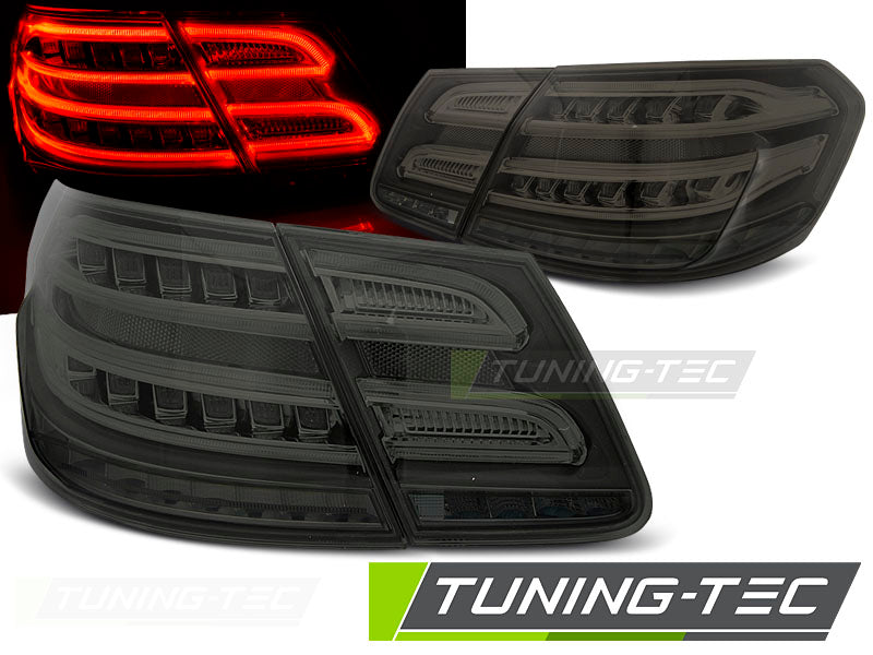 Tuning-Tec Voll LED Rückleuchten für Mercedes Benz E-Klasse W212 Limousine 09-13 schwarz/rauch