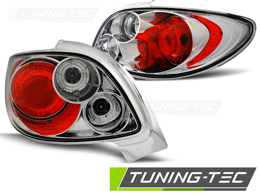 Tuning-Tec Rückleuchten für Peugeot 206 CC 98-17 chrom