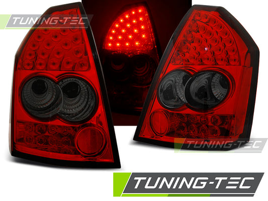 Tuning-Tec LED Rückleuchten für Chrysler 300C Limousine 05-08 rot/rauch