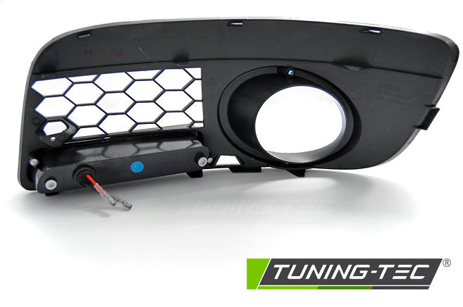 Tuning-Tec LED Tagfahrlicht-Nebelscheinwerfer Blende für VW Golf V 03-09 schwarz