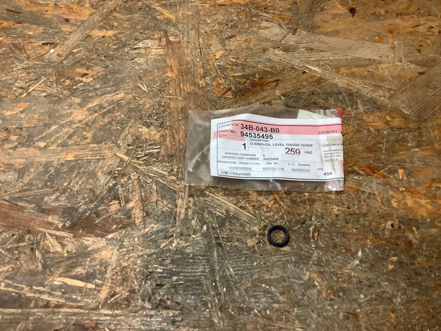 Chevrolet Aveo O-Ring, Dichtung, Zylinderkopfhauben-Schraube Original GM NEU