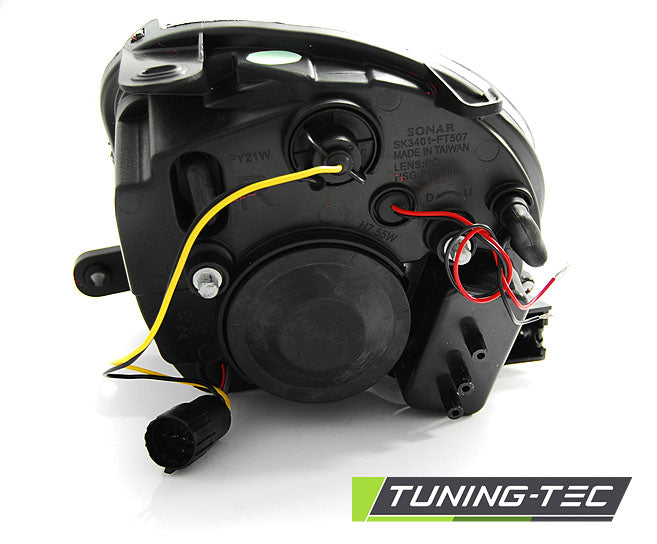 Tuning-Tec LED Tagfahrlicht Scheinwerfer für Fiat 500 07-15 schwarz