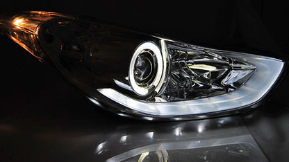 Tuning-Tec LED Tagfahrlicht Scheinwerfer für Hyundai Elantra 10-15 chrom