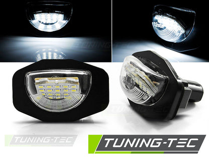 Tuning-Tec LED Kennzeichenbeleuchtung für Toyota Auris 10-12 / Corolla 07-13 / Wish 09-17 / Scion 08-15 kaltweiß