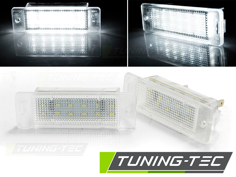 Tuning-Tec LED Kennzeichenbeleuchtung für Opel Astra F / Calibra kaltweiß