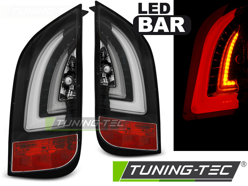 Tuning-Tec LED Lightbar Rückleuchten für VW UP! und Skoda Citigo 11-21 schwarz/klar