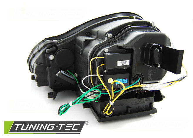 Tuning-Tec Xenon LED Tagfahrlicht Scheinwerfer für Porsche Cayenne 955 02-06 schwarz