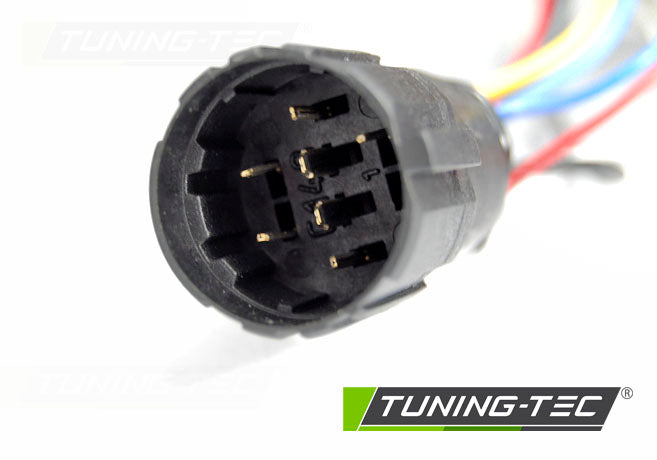 Tuning-Tec LED Tagfahrlicht Scheinwerfer für Fiat Grande Punto 08-09 schwarz