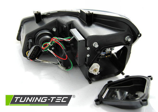Tuning-Tec LED Tagfahrlicht Scheinwerfer für VW Polo 6R 09-14 schwarz