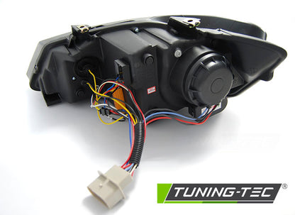 Tuning-Tec LED Tagfahrlicht Scheinwerfer für VW Polo 6R 09-14 chrom