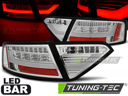Tuning-Tec LED Lightbar Rückleuchten für Audi A5 07-11 chrom