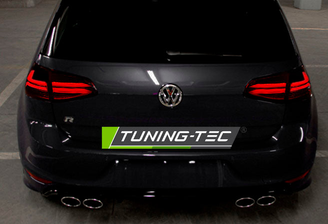 Tuning-Tec Voll LED Lightbar Rückleuchten für VW Golf 7 (VII) 13-17 chrom/rauch