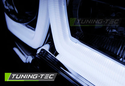 Tuning-Tec LED Angel Eyes Scheinwerfer für Dodge Charger LX II 11-15 chrom LTI