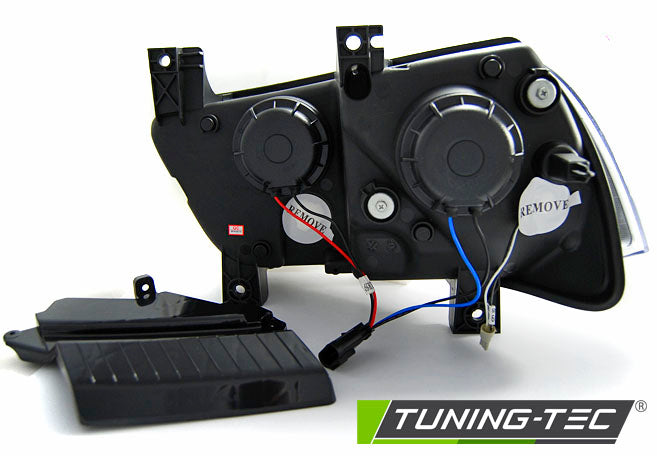 Tuning-Tec LED Angel Eyes Scheinwerfer für Dodge Charger LX II 11-15 chrom LTI