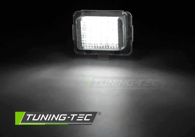 Tuning-Tec LED Kennzeichenbeleuchtung für Mercedes-Benz C-Klasse W204 / E-Klasse W212/C207 / CL-Klasse C216 / S-Klasse W22...