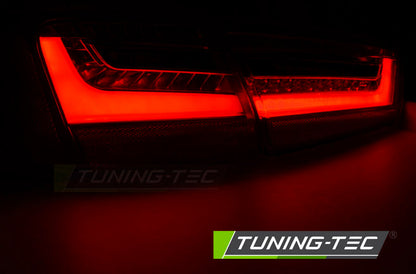 Tuning-Tec LED Lightbar Rückleuchten für Audi A6 4G (C7) Limousine 11-14 rot/klar