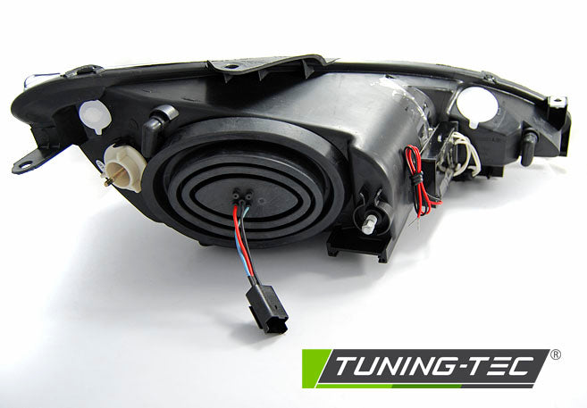 Tuning-Tec CCFL Angel Eyes Scheinwerfer für Peugeot 206 02-14 chrom