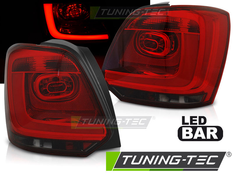 Tuning-Tec LED Rückleuchten für VW Polo 6R 09-14 rot/rauch