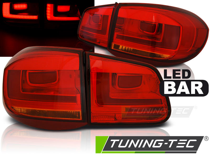 Tuning-Tec LED Rückleuchten für VW Tiguan 07-11 rot