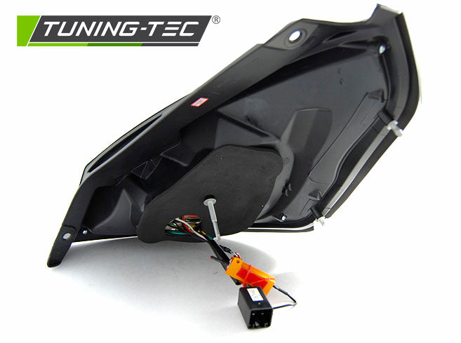 Tuning-Tec LED Lightbar Rückleuchten für Ford Fiesta MK7 08-12 rot/rauch mit LED Blinker
