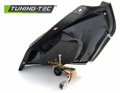 Tuning-Tec LED Lightbar Rückleuchten für Ford Fiesta MK7 12-16 rot/rauch mit LED Blinker