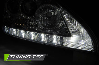 Tuning-Tec LED Tagfahrlicht Scheinwerfer für Lexus RX 330/350 03-08 chrom