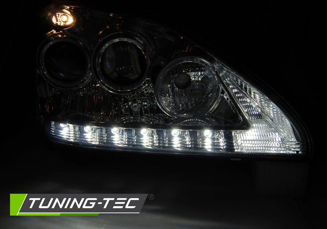 Tuning-Tec LED Tagfahrlicht Scheinwerfer für Lexus RX 330/350 03-08 chrom